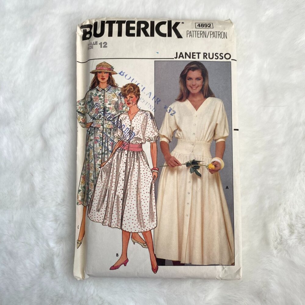 Butterick Janet Russo Sewing Pattern